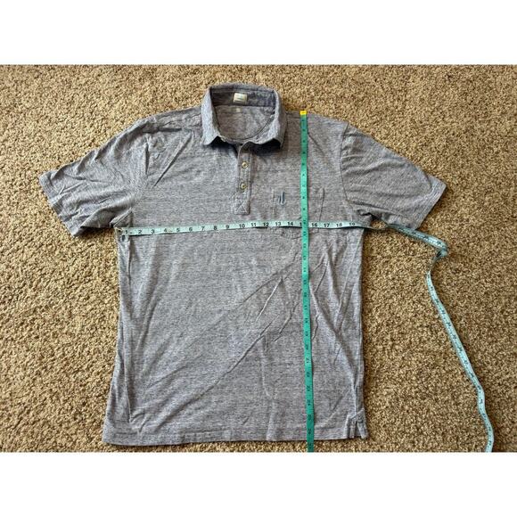 Johnnie-O Hangin' Out Short Sleeve shirt, size M, Light Blue - Picture 9 of 9